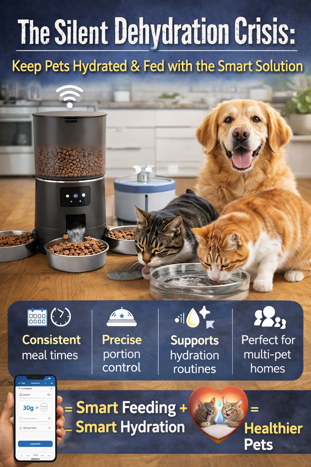 The Silent Dehydration Crisis: What Your Dry-Fed Pet Isn't Telling You