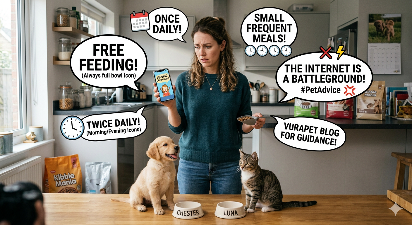 The Great Feeding Debate: Finding the Perfect Schedule for YOUR Pet