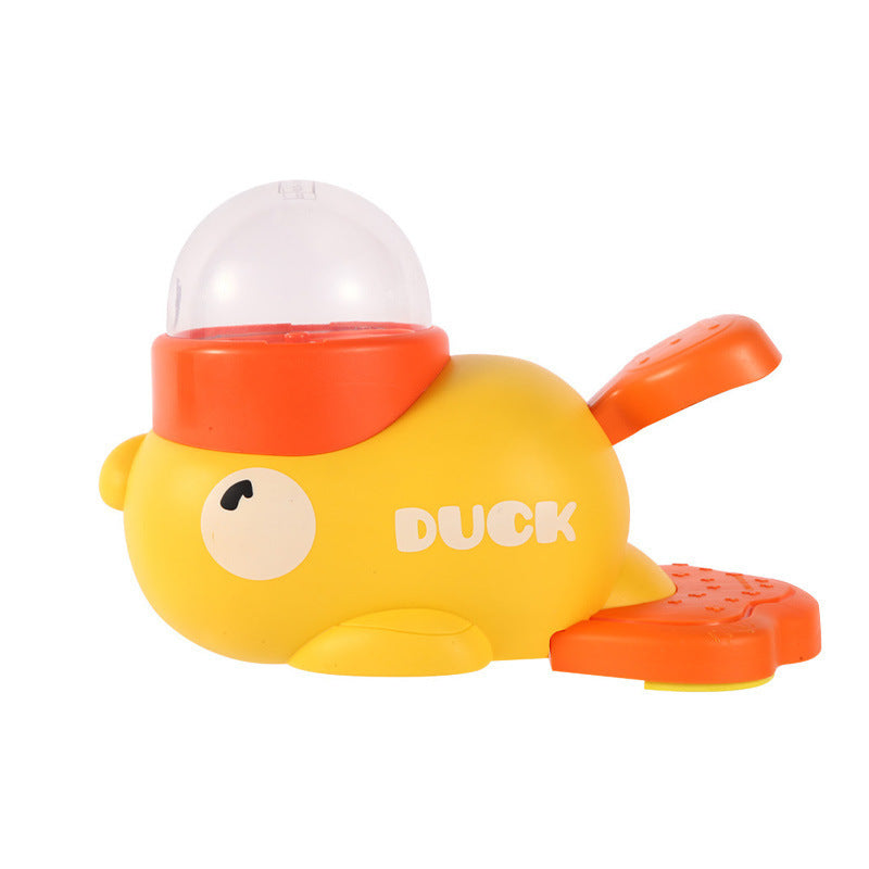 2-in-1 Duck-Shaped Slow Feeder & Puzzle Toy for Dogs & Cats