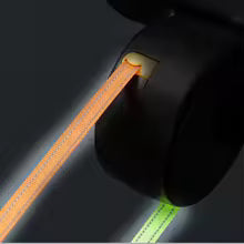 Dual Retractable Dog Leash with LED Light - 3M Tangle-Free