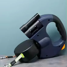 Dual Retractable Dog Leash with LED Light - 3M Tangle-Free