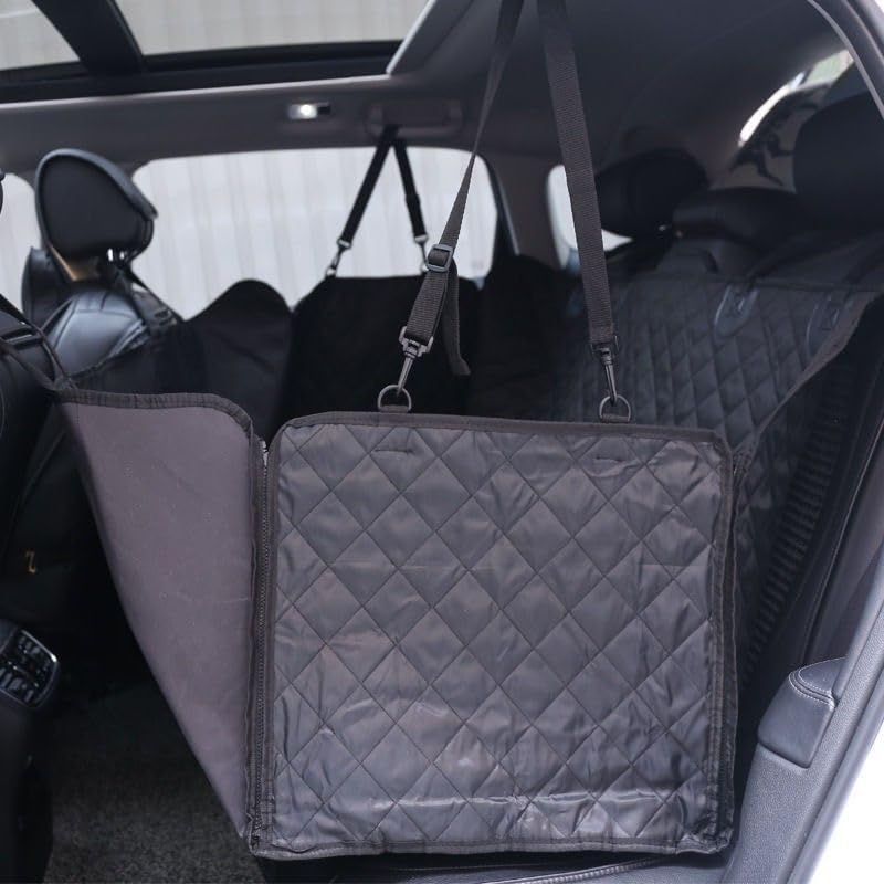 Waterproof Pet Car Seat Cover - 8-Point Safety System