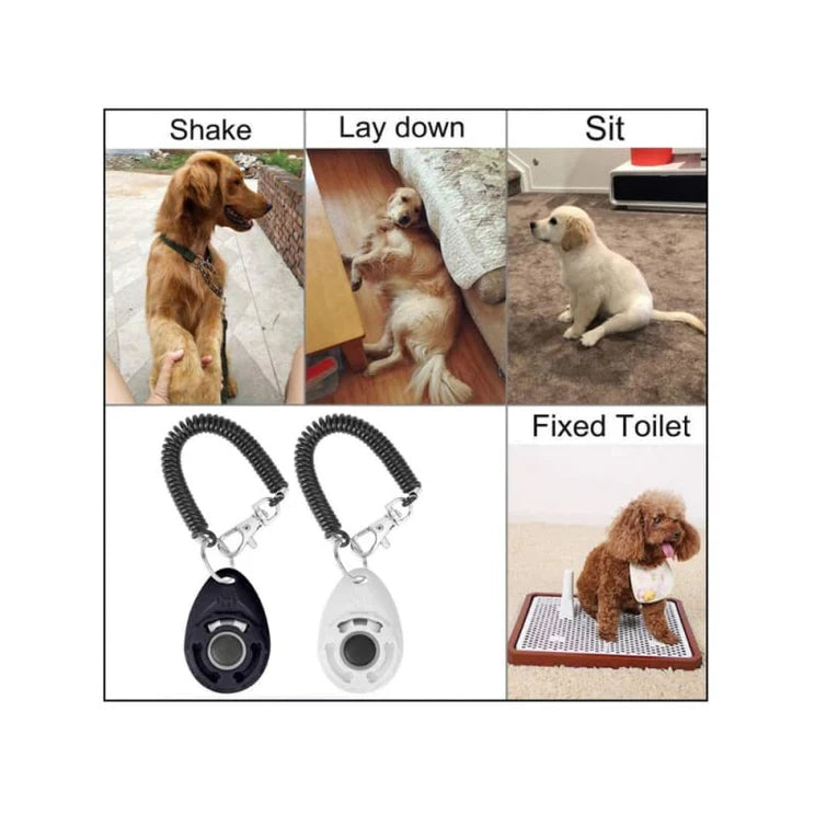 Professional Dog Training Clicker with Wrist Strap