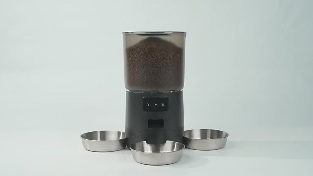 Smart WiFi Automatic Pet Feeder - 6L with App Control & Voice