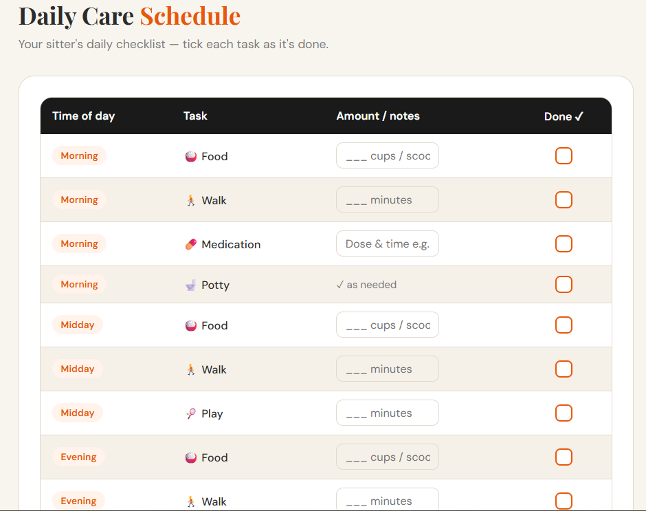 The Pet Sitter Vault™ — The Professional Emergency Protocol for Anxious Pet Parents